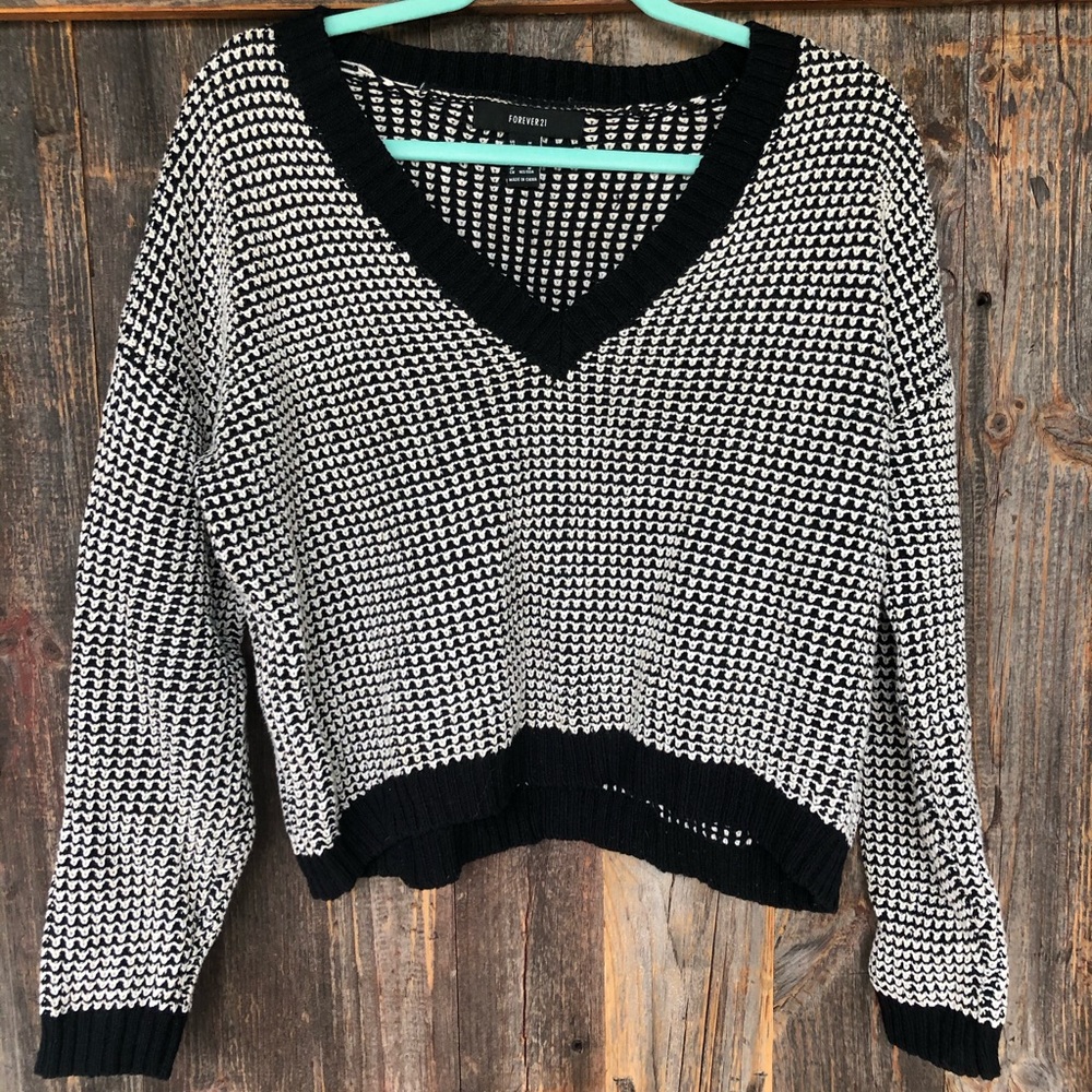 Forever 21 cropped sweater